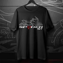 Black men's and women's T-shirt Can Am ST Spyder L