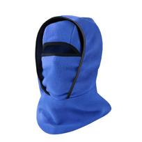 Windproof, Cold-Proof Winter Balaclava Hat with Detachable Face Mask and Thick Fleece Thermal Ski Cap mėlyna
