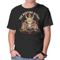Unisex Crew Neck T-Shirt The Bedtime Ritual Graphic Short Sleeve Casual Tee XXXL