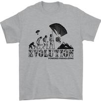 Powered Paragliding Evolution Paraglider Mens T-Shirt 100% Cotton S
