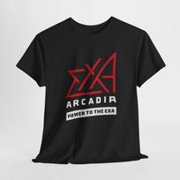 Men's and Women's T-shirts exA-Arcadia T-Shirt | Retro Arcade Logo Tee S‑5XL Gamer Gift USA M