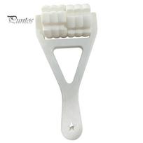 Household Massage Accessory 3D Printed Handheld Roller, Muscle Relaxation Tool with Textured Grip & Sensitive Skin Massager Pressure-Point Knobs, balta