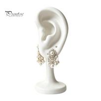 Earring Display Stand for Desk Human Ear Holder, Shaped Jewelry Stand, Storage Holder Organizer, Home Dresser Store Counter Use balta
