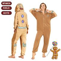 Flannel Onesies Pajama For Kids Cosplay Party Christmas Photography S