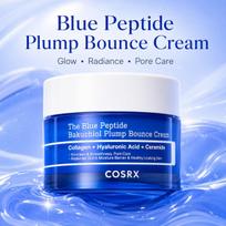 COSRX The Blue Peptide Bakuchiol Plump Bounce Cream, 50g, Anti-Aging & Firming Elasticity Moisture Cream, Single Item, From Korea