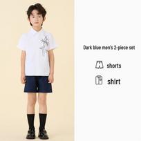Children's Summer Academy Chorus Performance Uniform Set - Kindergarten Graduation Attire Size 110 cm