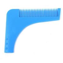 Peigne à barbe - Astuce - Lot de 2 - Couleur bleu - Accessoire de rasage - Pour homme mėlyna