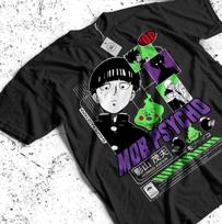 Mob Psycho 100 Manga Juostelė Anime Manga Dovana Unisex marškinėliai T-Shirt Visų dydžių L