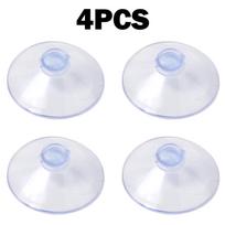 Transparent Suction Cups Compatible With Glass Shower Doors Mirrors Cabinets And Smooth Tile Walls 55mm 50mm Round Design