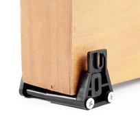 POM Sliding Barn Door Hardware Black Barn Door Stopper Premium Barn Door Floor Guide  Bottom Floor