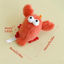 Catnip Toys For Indoor Cats Plush Teething Interactive Pet Supplies Stuffed Seafood Cat Biting Toys Indoor For Self Play