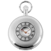 Excellanc Silver Pocket Watch Safe Choice Elegant Touch white