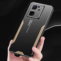 For Xiaomi mi 13t Pro Case Metal Aluminum Protecting Lens Frost Case For Xiaomi 13t 13t pro Prevent Fingerprints Cover K60 Ultra For Xiaomi 13t auksas