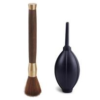 2Pcs Coffee Grinder Cleaning Tool Air Blower & Cleaning brush For Espresso Machine And Portafilter Accessories Camera Dust Clean