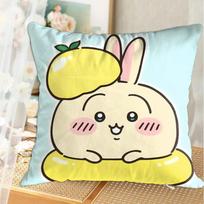 Kawaii C-Chiikawas Sleeping Pillowcase Decorative Pillowcases New Christmas Decoration Ornamental Pillow Home Decorations Peach skin 18*18(CM)-1Pcs