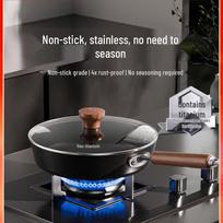 SUPOR Titanium-Iron Uncoated Non-stick Frying Pan