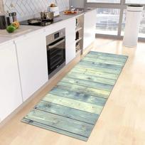 Visos scenos Neslystanti Stilinga medinė takelio kilimėlis Šildanti šūkis Šilta ruda Ryški juostelė Lengvas kilimas virtuvei miegamajam koridoriui 40X120CM gray