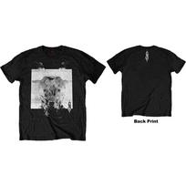 Slipknot Unisex TShirt Devil Single Black White (Back Print) (XxLarge) S