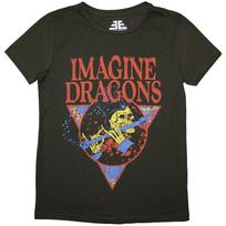 Imagine Dragons Ladies TShirt Skeleton Flute (Large) S