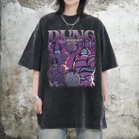 Dung Defender Hollow KnighT-Shirt, Graphic Anime Tee, Indie Game Gothic Shirt M