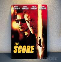 The Score Robert Deniro Movie Metal Poster Collectable Sign xcm 20x30cm（7.8x11.8inch）