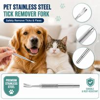 Stainless Tick Remover for Dogs and Cats – Easy Tick Removal Tool for one size sidabras