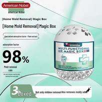 Mold Removal Magic Box: Powerful Household Deodorizing Air Purifier & Dehumidifying Mold Spot Remover for Walls & Ceilings