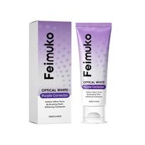 Feimuko Purple Brightening Toothpaste - Gentle Tooth Stain Removal & Breath Freshening Daily Care