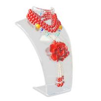 Necklace Display Stand Mannequin Exquisite Acrylic Multipurpose Compact Jewelry Display Holder for Home gryna