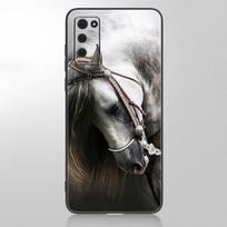 Horses Running telefono dėklas, skirtas Samsung Galaxy A12 A02S A22 A32 A52 A72 A71 A51 A41 A31 A21 A11 A50 A70 A10S A20S juodas minkštas dangtelis Samsung A02