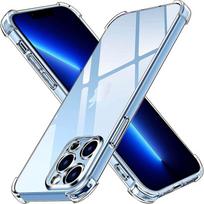 Skaidrus dėklas iPhone 13 Pro Max 14 Plus 12 Pro 11, storas, smūgiams atsparus, minkštas silikoninis telefono dangtelis iPhone 6 6s 7 8 Plus XR XS Max For iPhone 14 Plus skaidri