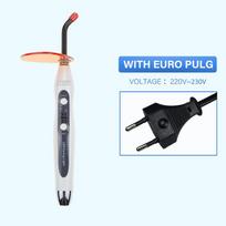 NICEDEN LED Dental Curing Light 5W Polymerize Resin Cure Wireless Dentistry Materials Lamp Light 1600 mw/cm2 Dentist Equipment