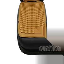 Breathable Heat-Insulating 3D Cool Pad Seat Cushion for Cars, Excavators, Forklifts & Office Chairs