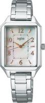 Seiko Watch AHJK467 Angenie Square Quartz Women's Silver Watch