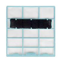 Plastikinis oro kondicionieriaus keičiamas filtras, oro išleidimo angos keitiklis patalpų oro kokybei, lengvai montuojami priedai 27.7X26.3cm