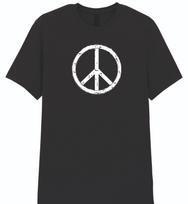 Ban The Bomb T shirt Distressed Symbol Retro Peace Xmas Gift M