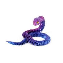 3D Printed Articulated Mini Snake Dragon Like Movable Simulation Snake Modle Figures Rotatable Decor Kid Adult Toy Gift 30/40cm 30cm