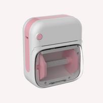 Mini Inkless Bluetooth Thermal Printer for Students - Portable Pocket Printer rožinė