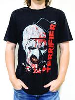 Terrifier Art The Clown Unisex T Shirt Officially Licensed Black Horror Movie M