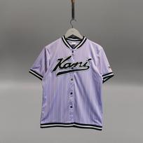 Karl Kani Violetinis Dryžuotas Krepšinio Džersis Alyvinis Juodas Moteriškas S Streetwear 2185 S
