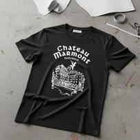 Chateau Marmont Hollywood Shirt, Vintage Los Angeles Graphic Tee, LA Landmark T-Shirt M