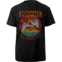 Led Zeppelin Usa Tour '75. Official Tee T-Shirt Mens L