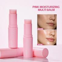 TVLV Pink Collagen Multi-effect Balm Stick: Soothes, Moisturizes, Plumps, Fragrance Essence for Skin. 60ml Pink Moisturizing Stick