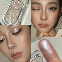 Fei Xi Multi-functional Highlighter & Eyeshadow Palette - Natural Three-dimensional Brightening. 4.5g