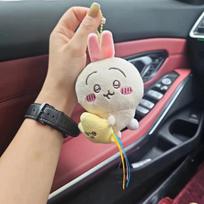 Japanese Chiikawa Hachiware Usagi Plush Pendant Cute Cartoon Hanging Doll Keychain Toy