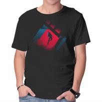 Unisex Crew Neck T-Shirt Into The Animatedverse Graphic Short Sleeve Casual Tee XXXL