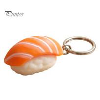 Mini Sushi Toy 3D Printed Clicker Fidget Toy, Japanese Shape Finger Push Keychain, Portable Stress Relief Desk A