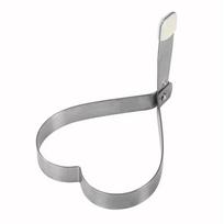Stainless Steel Heart Shaped Egg Mold Ring Pancake Cooking Tool Kitchen Breakfast Frying Mold for Omelets and Pancakes One Size