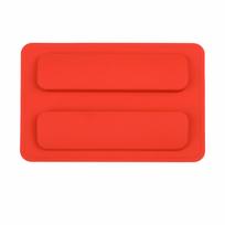 [Silicone Toaster Cover] Silicone Dust Cover for Toaster | 1pc Oven Dust Protection Cover 1pc raudona