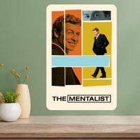 Mentalistas Klasikinė TV laida Metalinis plakatas 20x30cm（7.8x11.8inch） black